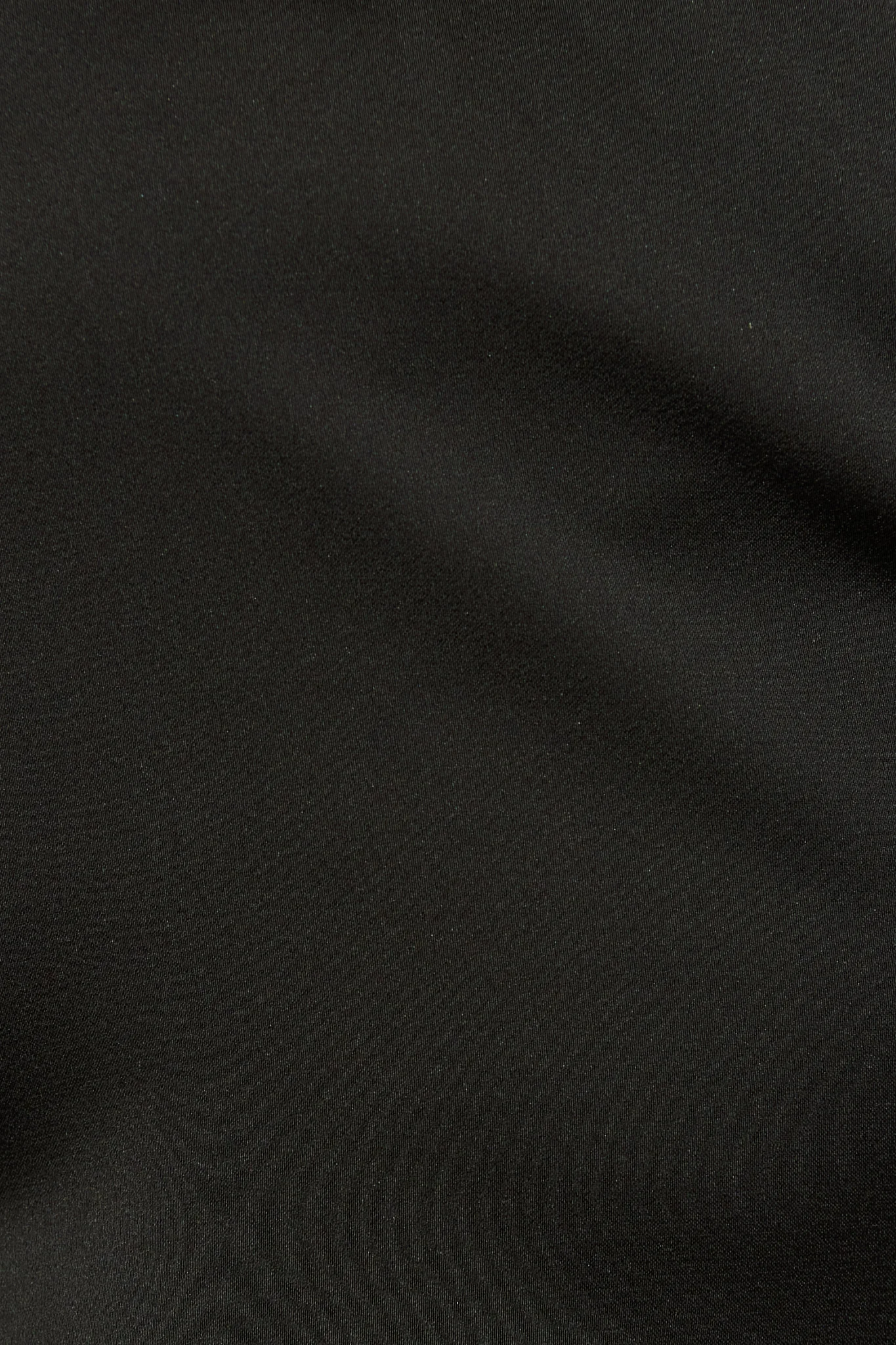 Satin Luxe Wrap Top in Black - Image 7
