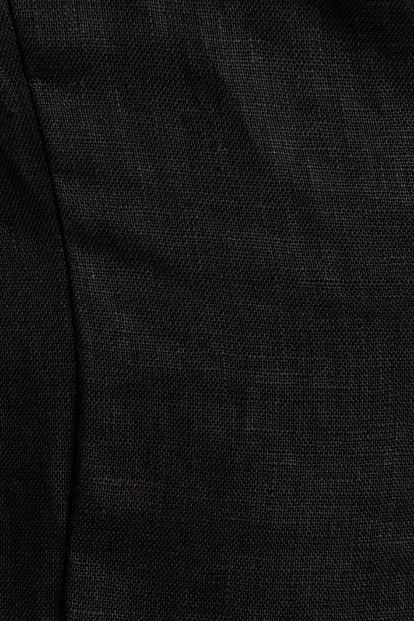 Sea Breeze Wrap Top in Black Linen - Image 6