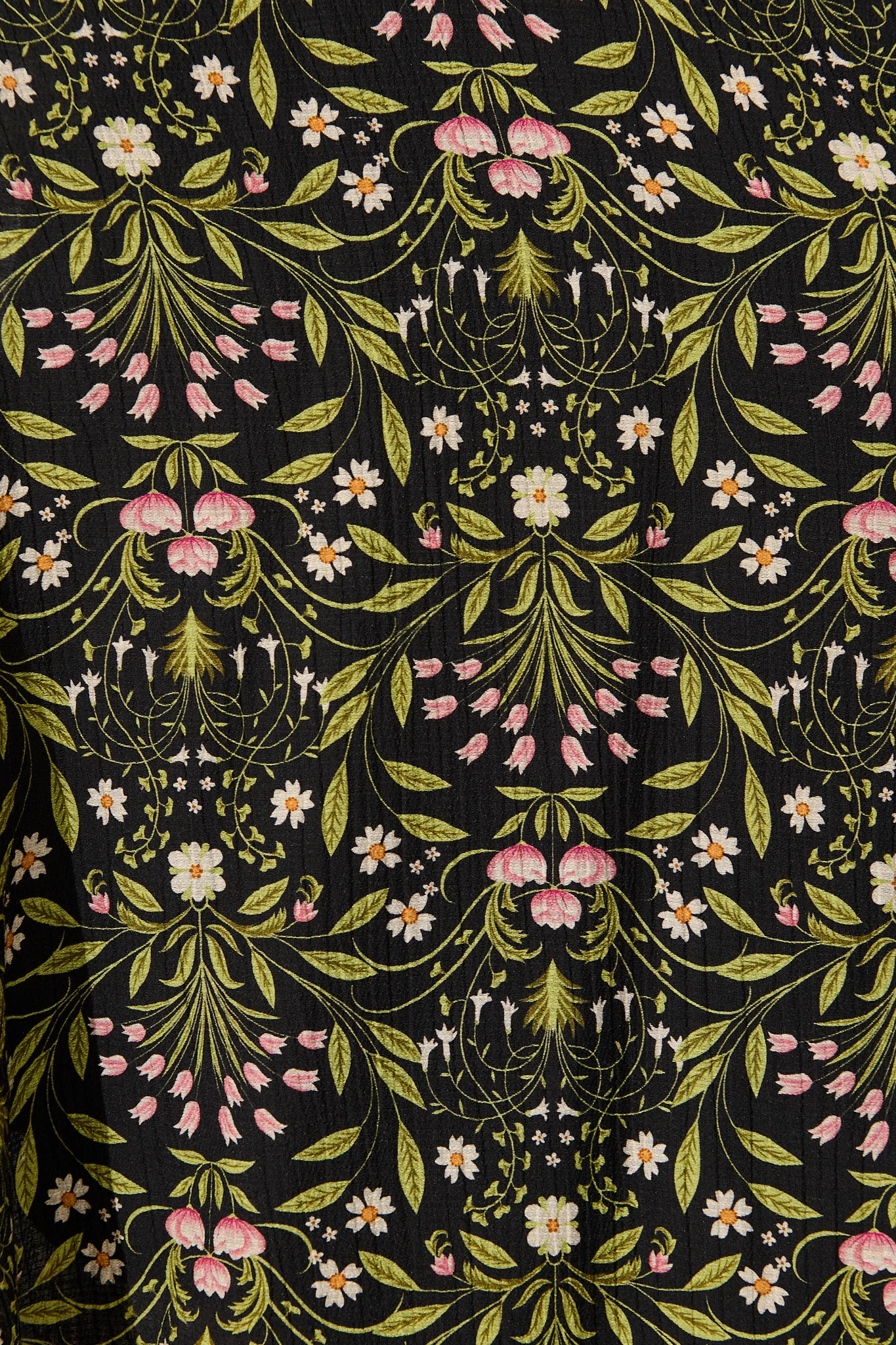 Selestia Maxi Dress in Black Floral - Image 6