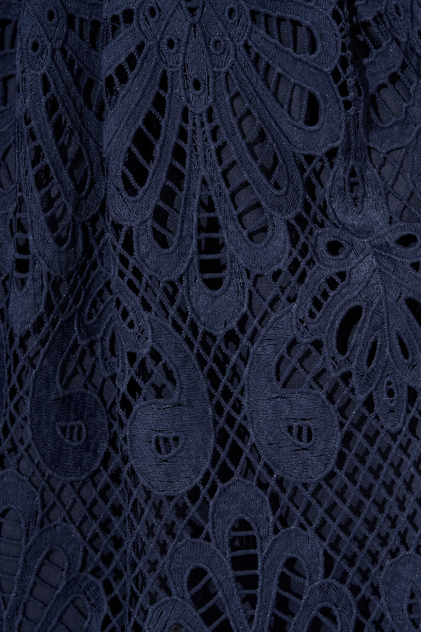 Seraphina Lace Dress in Navy - Image 6