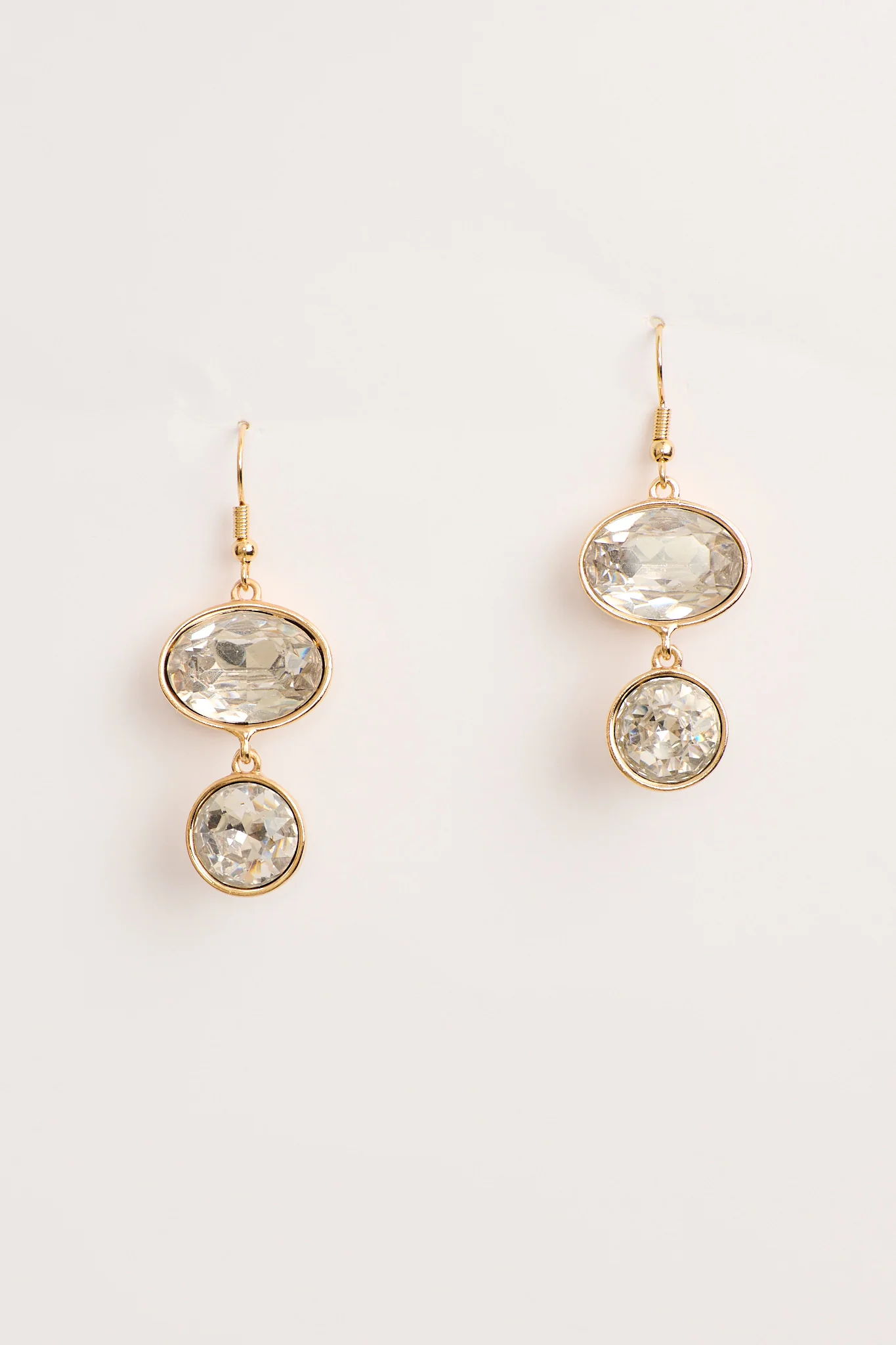 Shauna Drop Earring in White