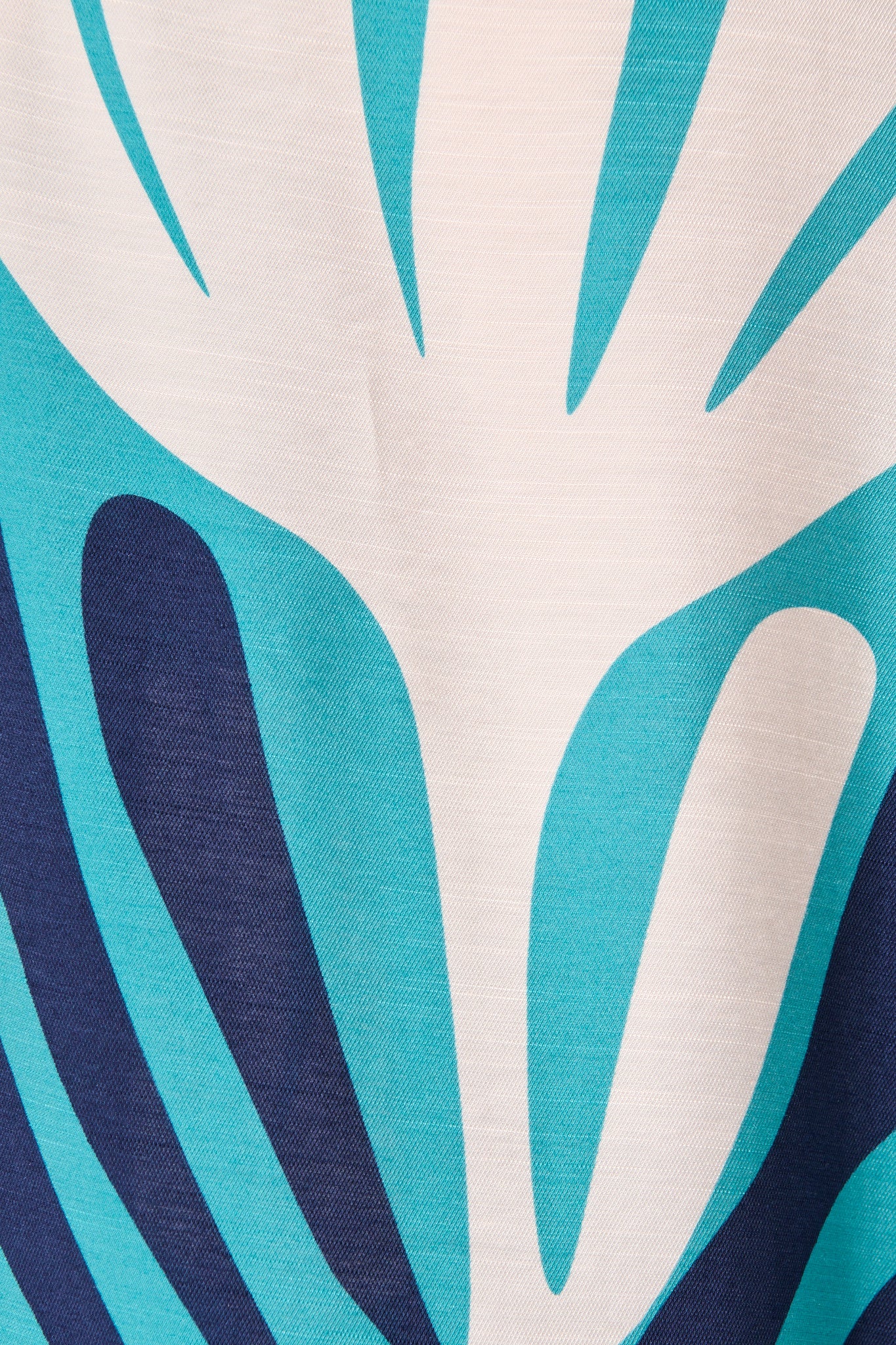 Sheer Luck Pant in Multi Blue Print - Image 6