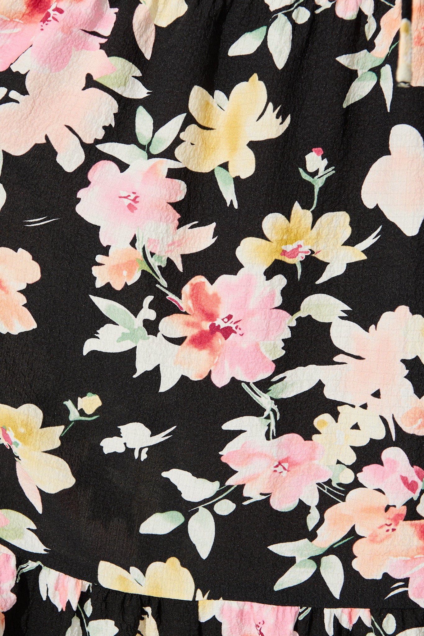 Sinead Maxi Skirt in Black Multi Floral - Image 6