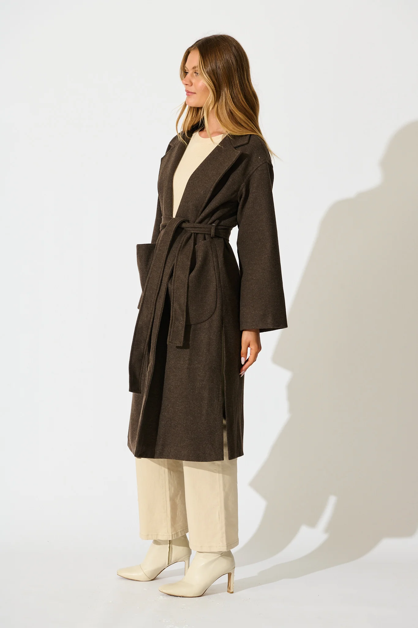 Sonata Coat in Chocolate - Image 4