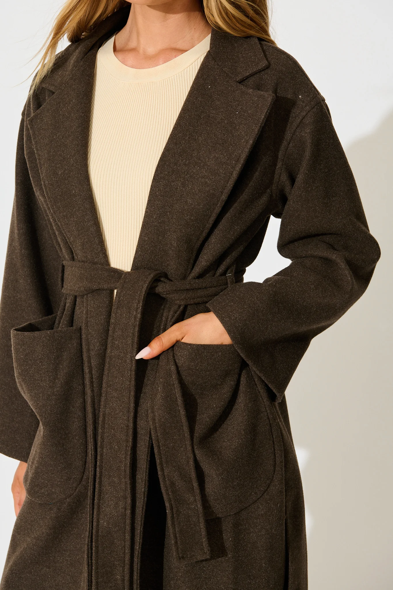 Sonata Coat in Chocolate - Image 6