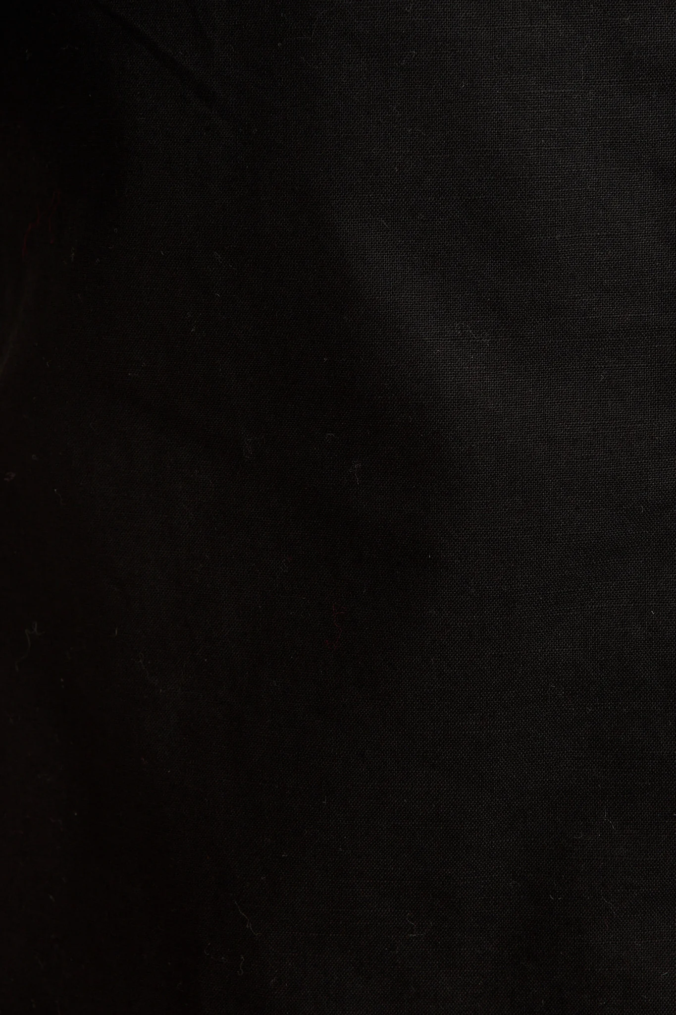 Sophisticated Top in Black Cotton Linen - Image 6