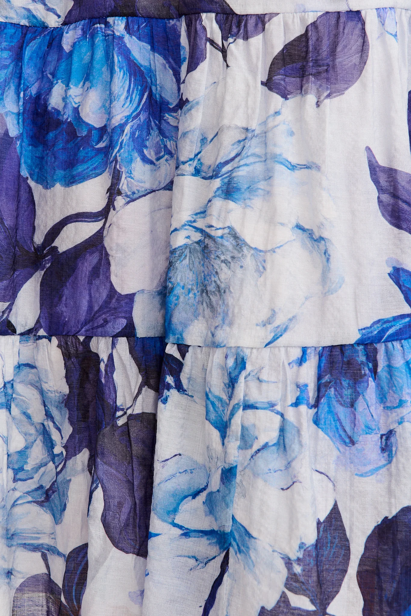 Stepping Out Dress in Blue Floral Cotton Blend - Image 6
