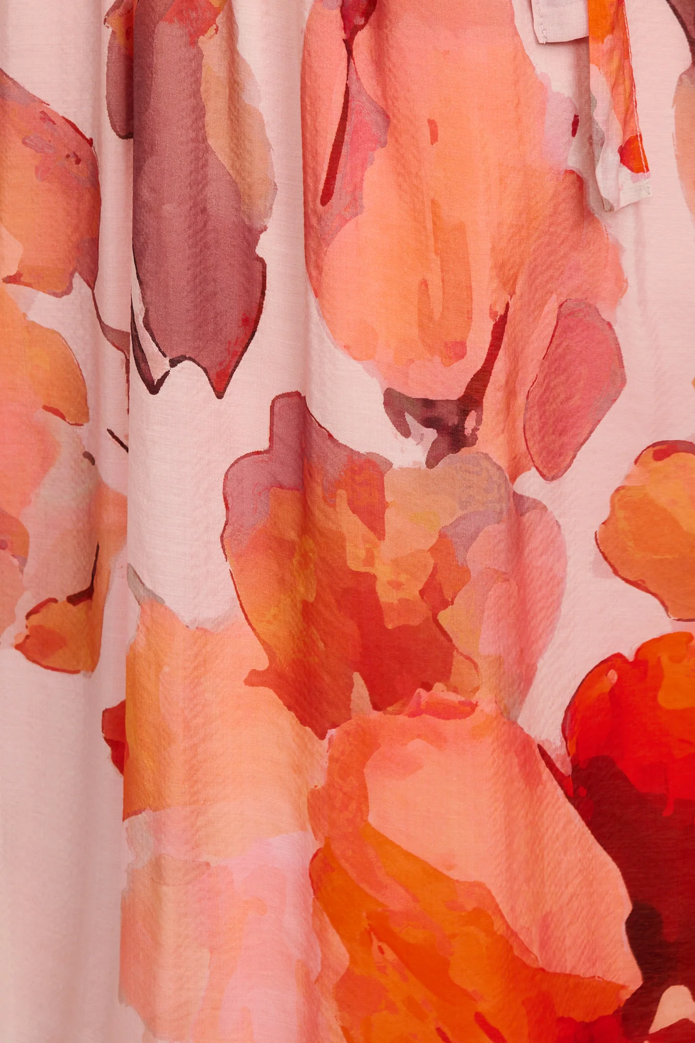 Style Flicker Halterneck Maxi Dress in Pink with Tangerine Floral - Image 6