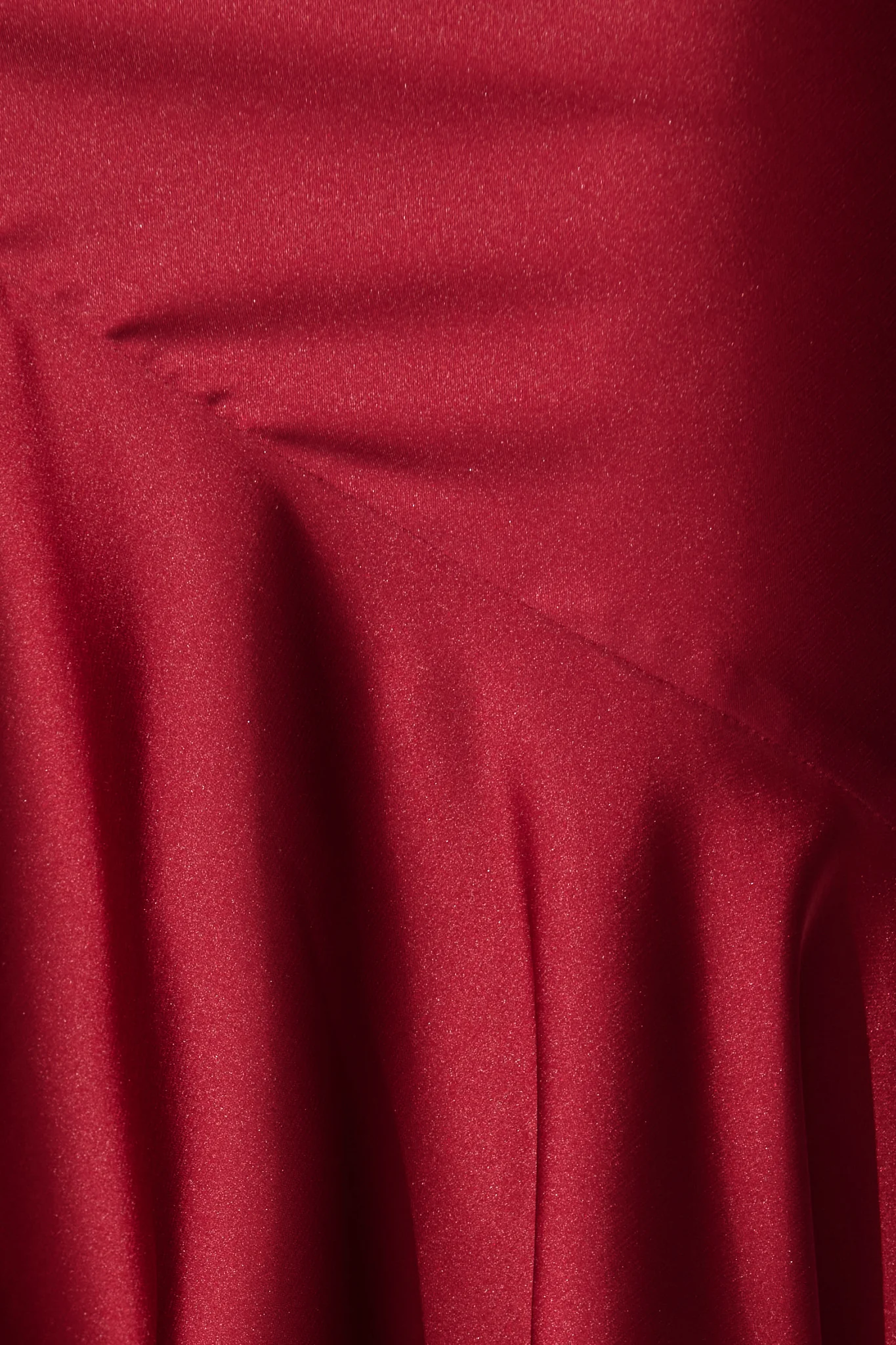 Sunset Serenade Maxi Dress in Wine Satin - Image 14