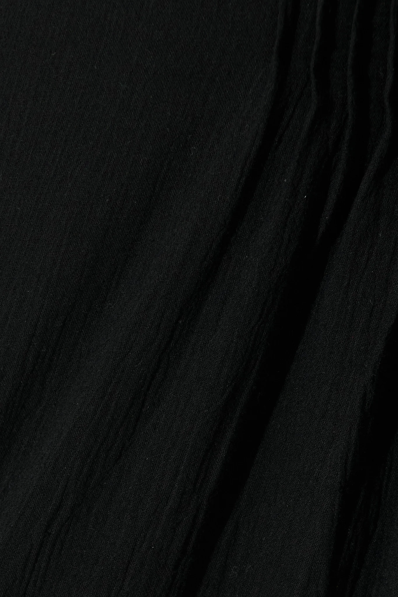 Susie Cami Top In Black Cotton - Image 6