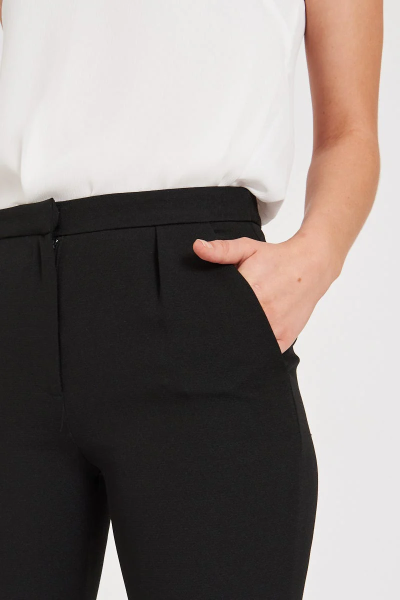 Tally Tapered Pants In Black - Image 5