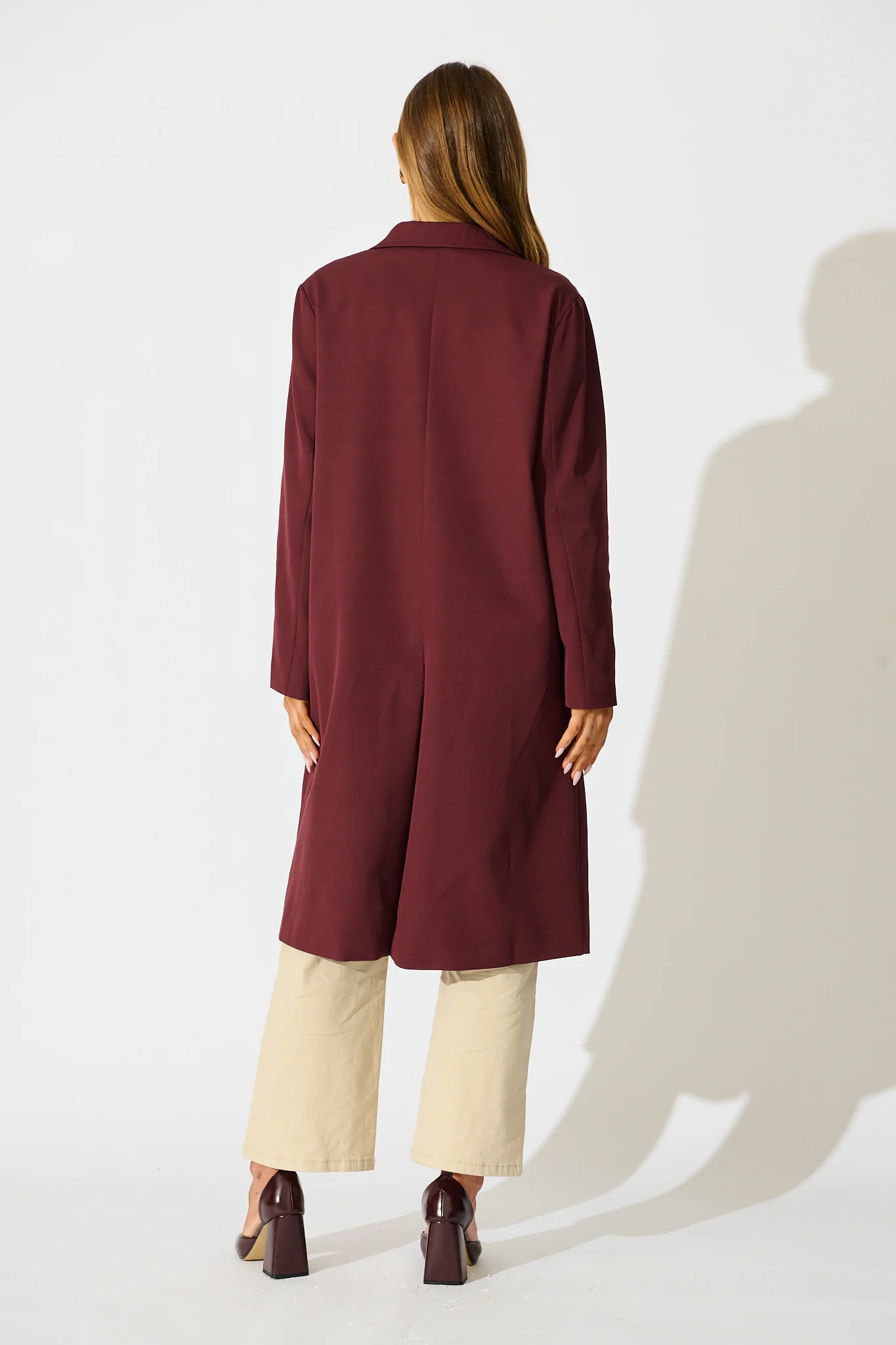 The Heritage Coat in Wine - Image 5