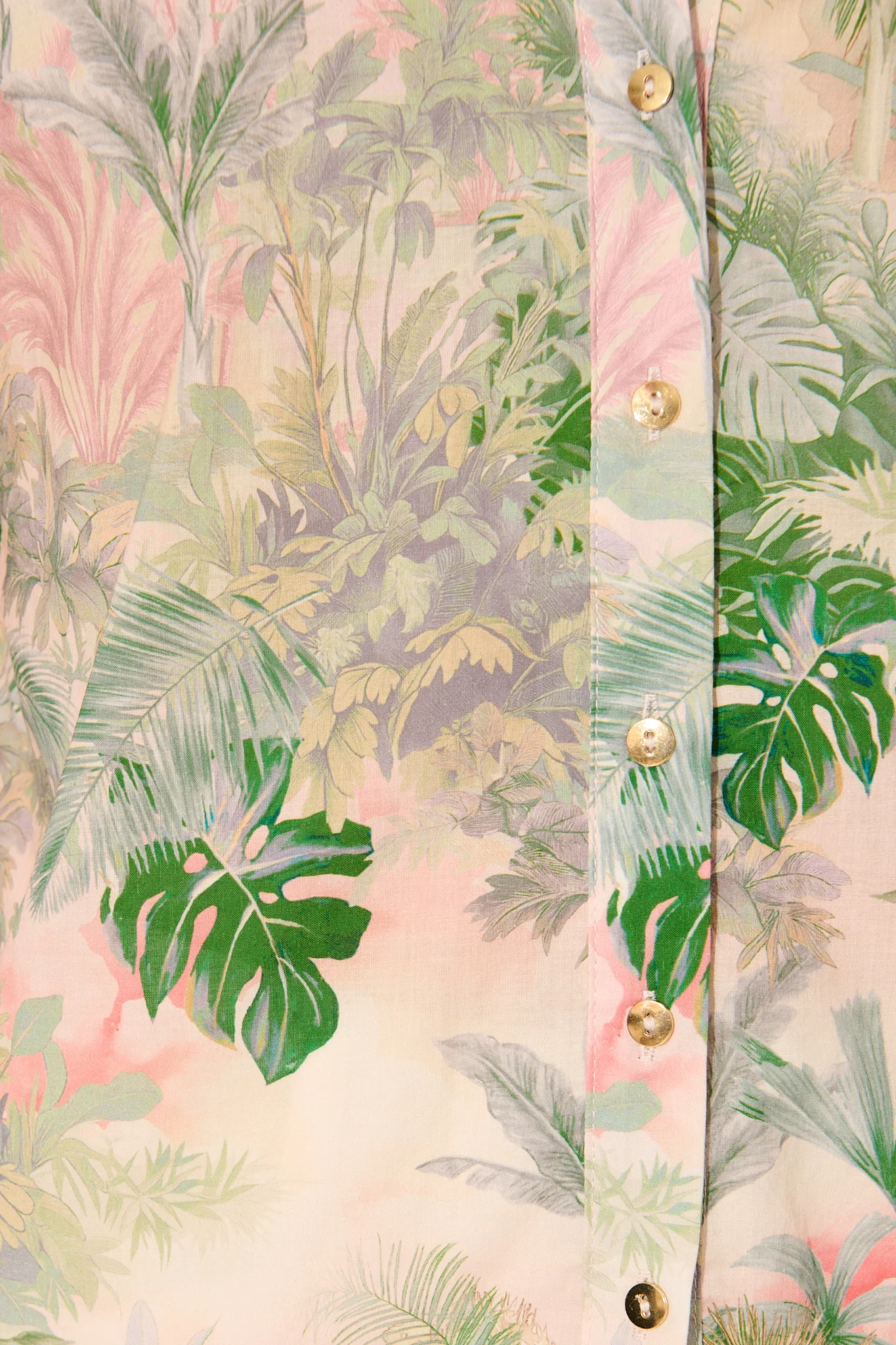 Tropique Whisper Top in Multi Palm Tree Print - Image 11