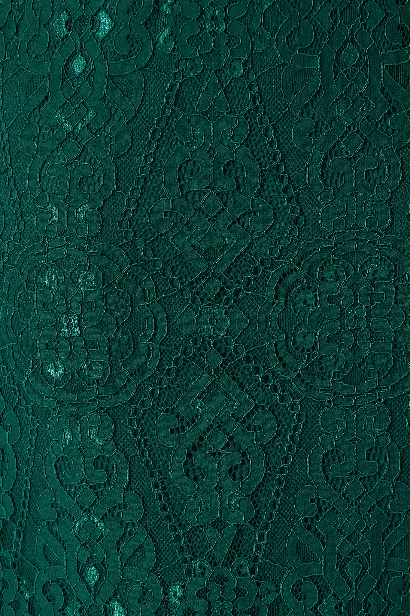 Valencia Lace Midi Dress in Emerald - Image 6