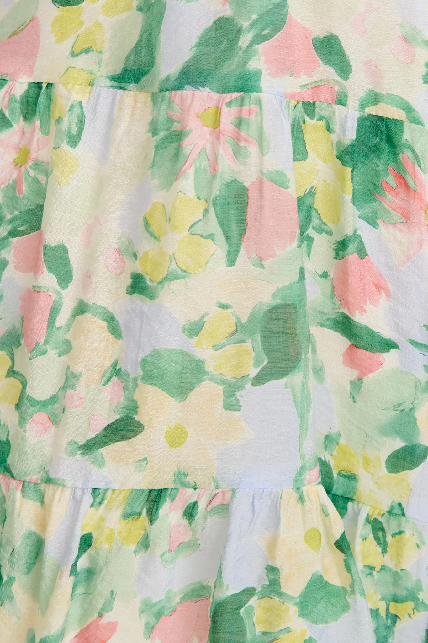Valley Dress in Green Multi Print - Image 6