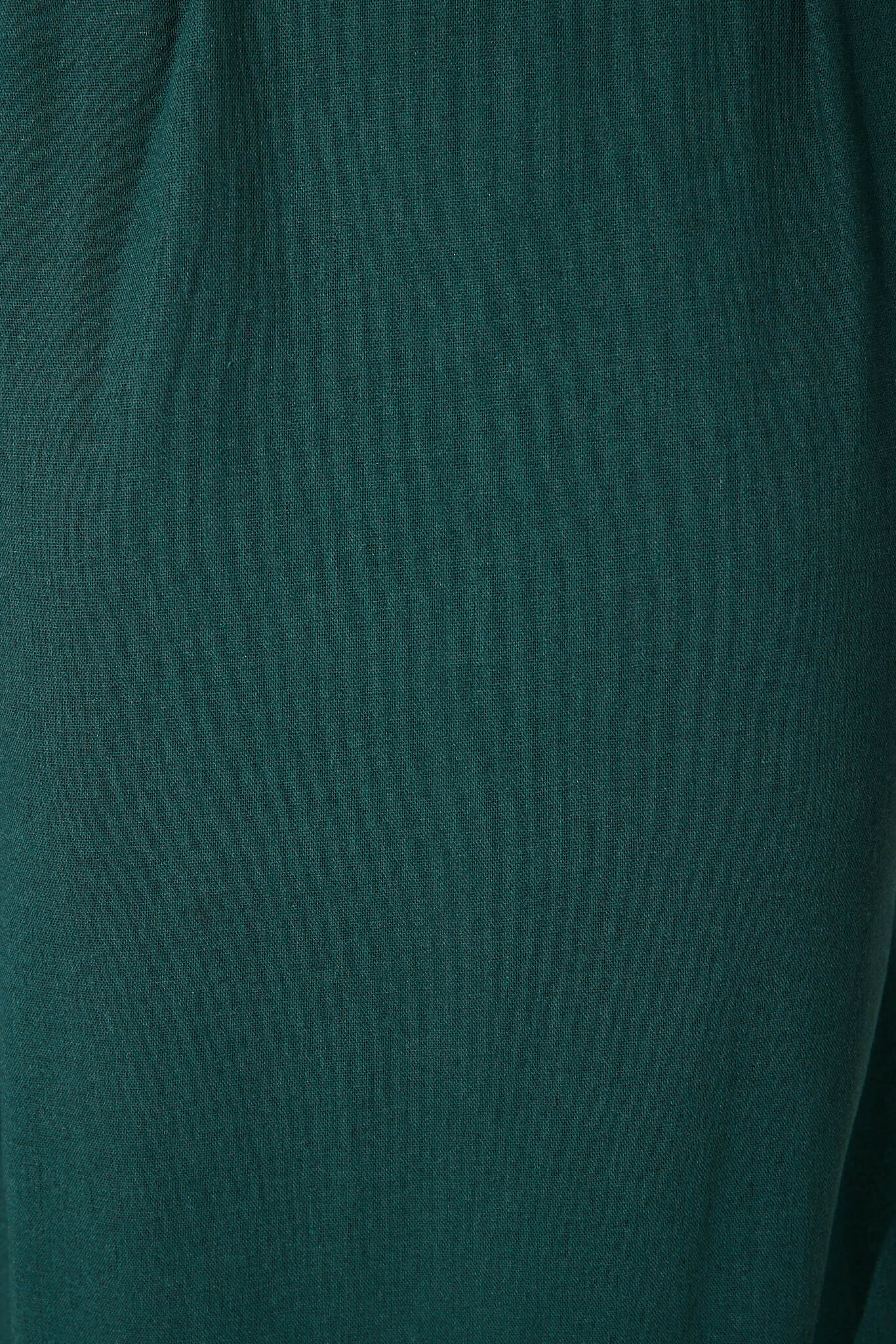 Wintour Midi Dress In Emerald Linen Blend - Image 6