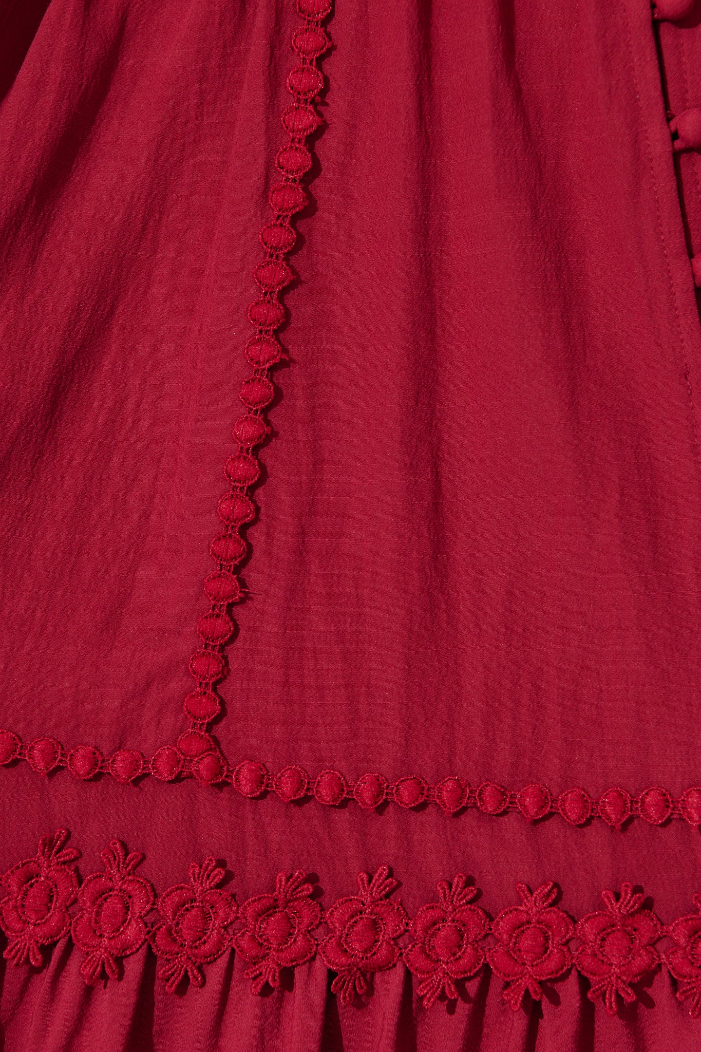 Yasmina Midi Dress in Wine - Image 6